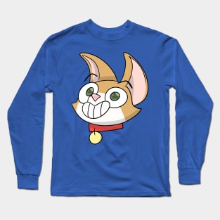 Cartoon Kitty Cat Long Sleeve T-Shirt